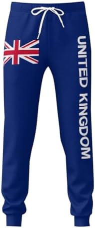 Amazon.com: United Kingdom GB Flag Sweatpants 3D Printed Soft